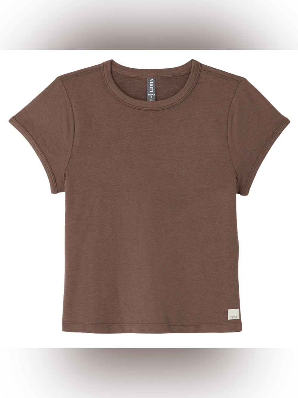 Vuori Short Sleeve Halo Baby Tee Java Heather